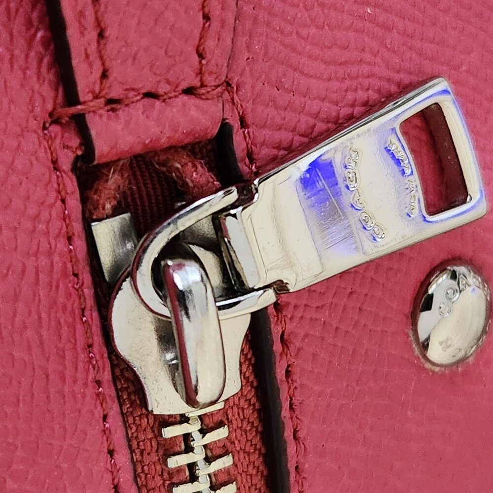 Coach Gallery Pink Leather Shoulder Bag Tote Purse - Picture 9 of 16